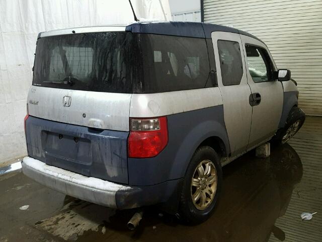 5J6YH28696L001245 - 2006 HONDA ELEMENT EX TWO TONE photo 4