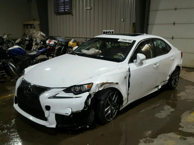 JTHCM1D27G5003590 - 2016 LEXUS IS 300 WHITE photo 2