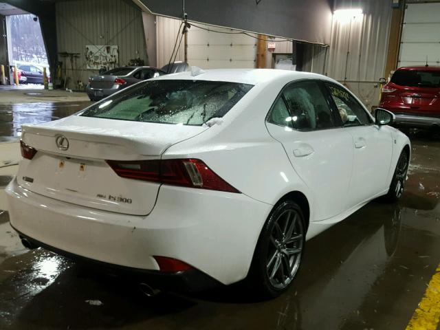 JTHCM1D27G5003590 - 2016 LEXUS IS 300 WHITE photo 4