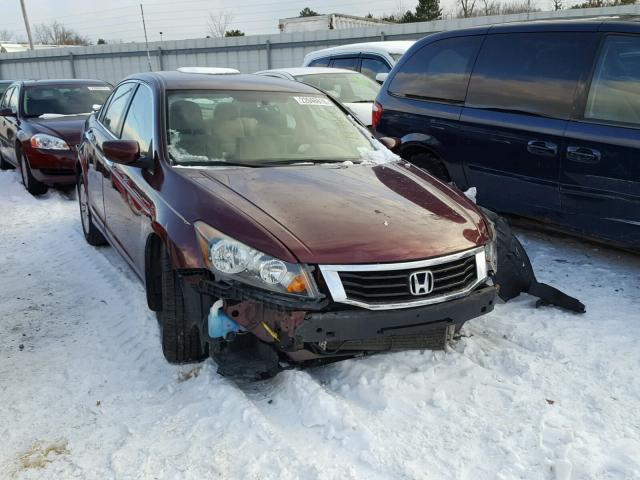 1HGCP2F34AA158070 - 2010 HONDA ACCORD LX BURGUNDY photo 1