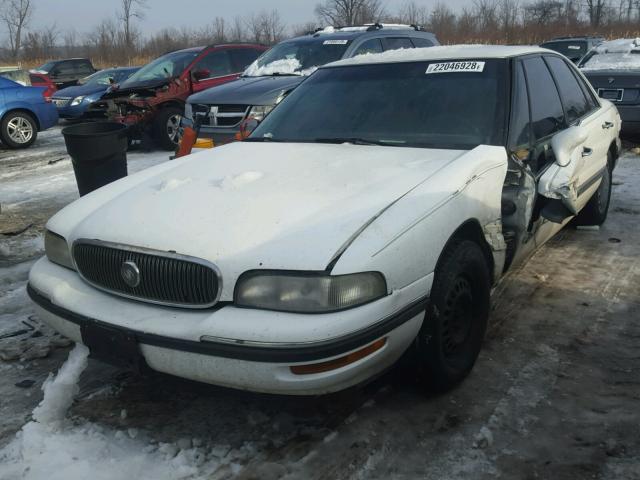 1G4HP52K6VH613836 - 1997 BUICK LESABRE CU WHITE photo 2