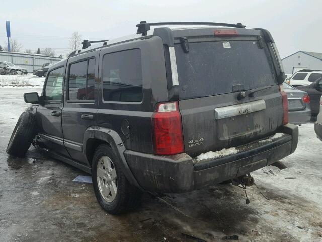 1J8HG58N46C299200 - 2006 JEEP COMMANDER CHARCOAL photo 3