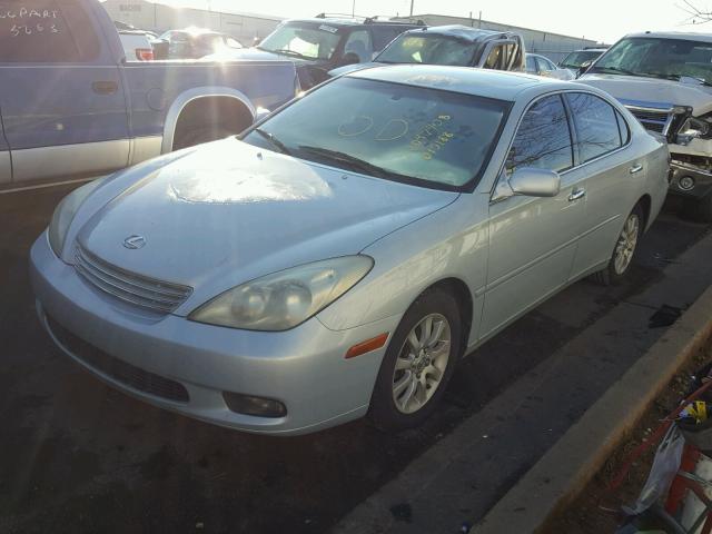 JTHBF30GX36015188 - 2003 LEXUS ES 300 SILVER photo 2