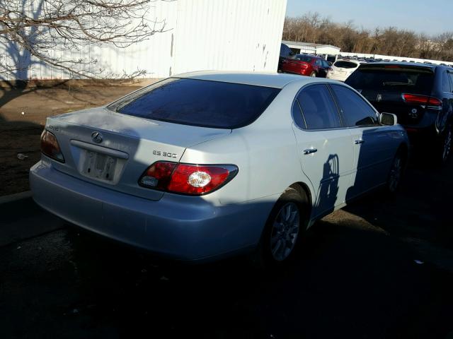 JTHBF30GX36015188 - 2003 LEXUS ES 300 SILVER photo 4