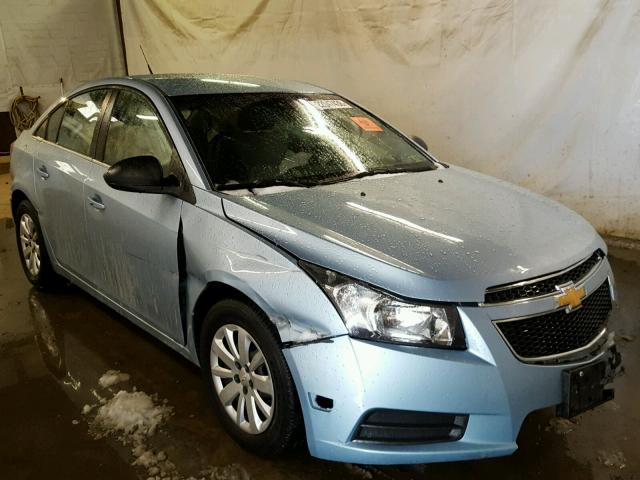 1G1PC5SH0B7157925 - 2011 CHEVROLET CRUZE LS BLUE photo 1