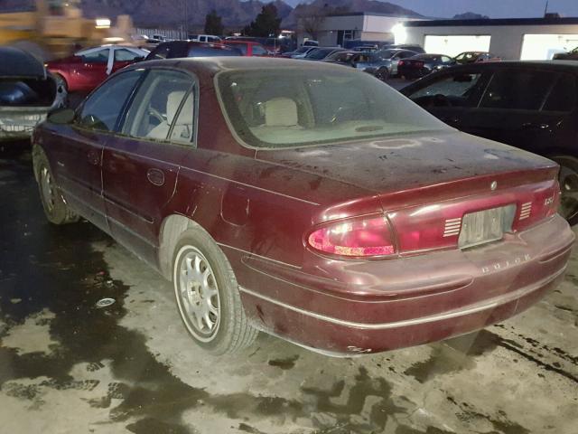 2G4WB55K4Y1207367 - 2000 BUICK REGAL LS MAROON photo 3