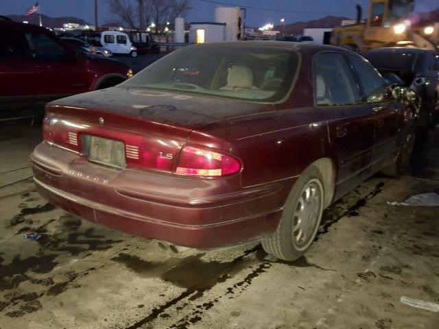 2G4WB55K4Y1207367 - 2000 BUICK REGAL LS MAROON photo 4