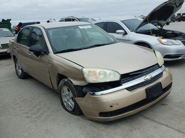 1G1ZT52805F269210 - 2005 CHEVROLET MALIBU LS GOLD photo 1