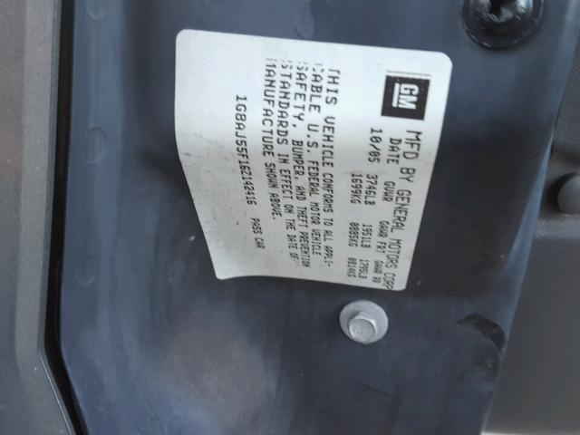 1G8AJ55F16Z142416 - 2006 SATURN ION LEVEL GRAY photo 10