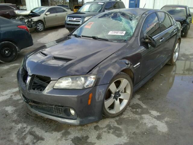 6G2EC57YX9L236552 - 2009 PONTIAC G8 GT GRAY photo 2