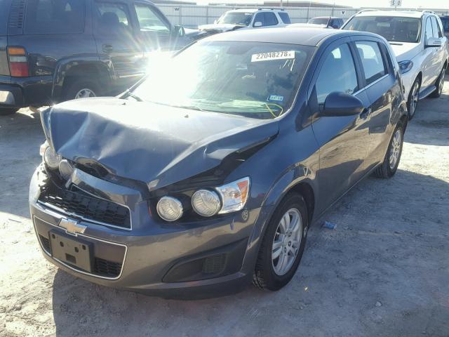 1G1JD6SH8D4229757 - 2013 CHEVROLET SONIC LT CHARCOAL photo 2