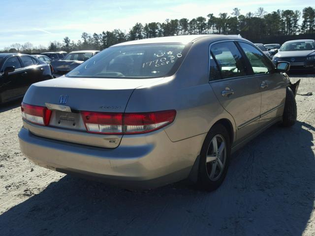 1HGCM56693A121670 - 2003 HONDA ACCORD EX GOLD photo 4