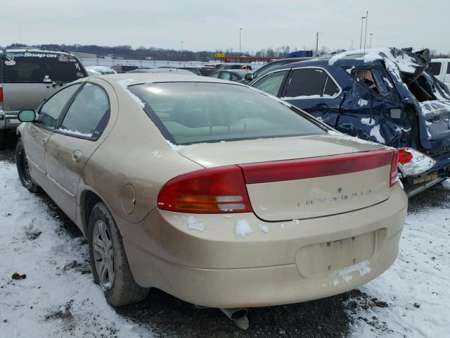 2B3HD56J4XH641843 - 1999 DODGE INTREPID E GOLD photo 3