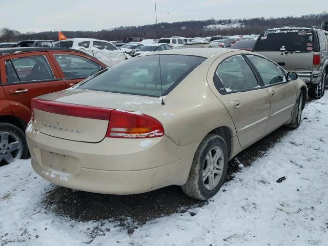 2B3HD56J4XH641843 - 1999 DODGE INTREPID E GOLD photo 4