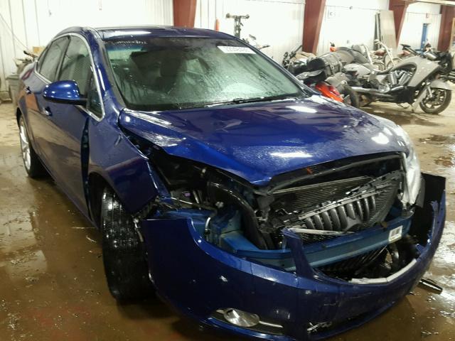 1G4PP5SKXD4152920 - 2013 BUICK VERANO BLUE photo 1