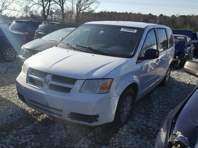 1D8HN44E69B513368 - 2009 DODGE GRAND CARA WHITE photo 2