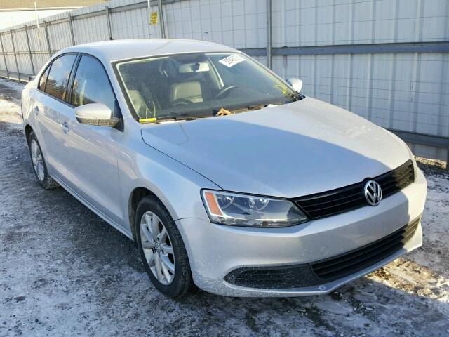 3VWBP7AJ3CM080963 - 2012 VOLKSWAGEN JETTA SE SILVER photo 1