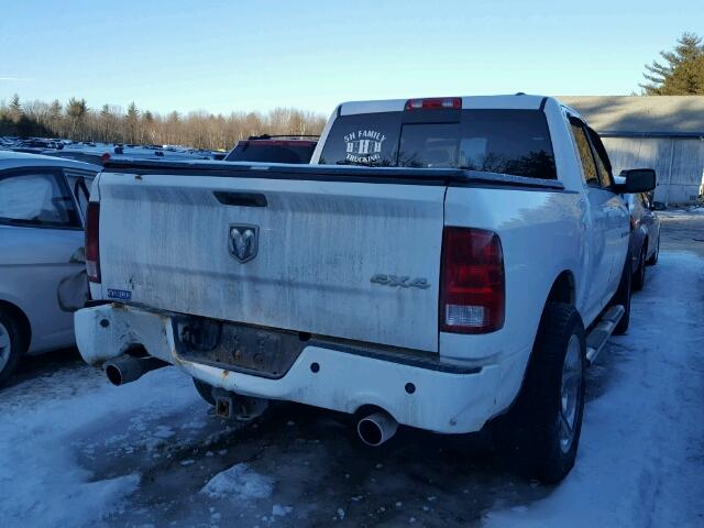 1D7RV1CT9BS677565 - 2011 DODGE RAM 1500 WHITE photo 4