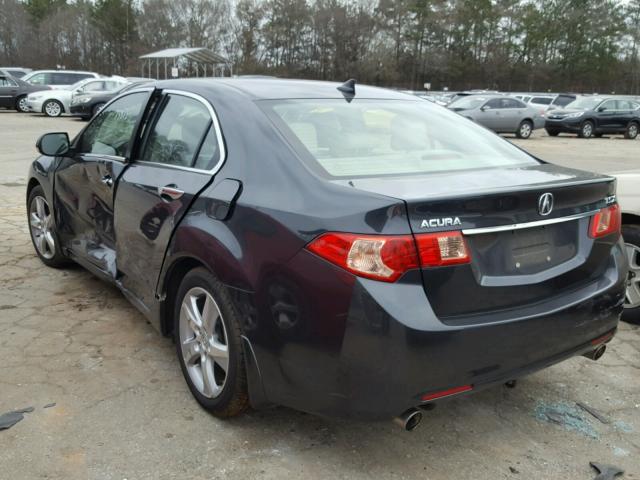 JH4CU2F42CC004818 - 2012 ACURA TSX BLACK photo 3