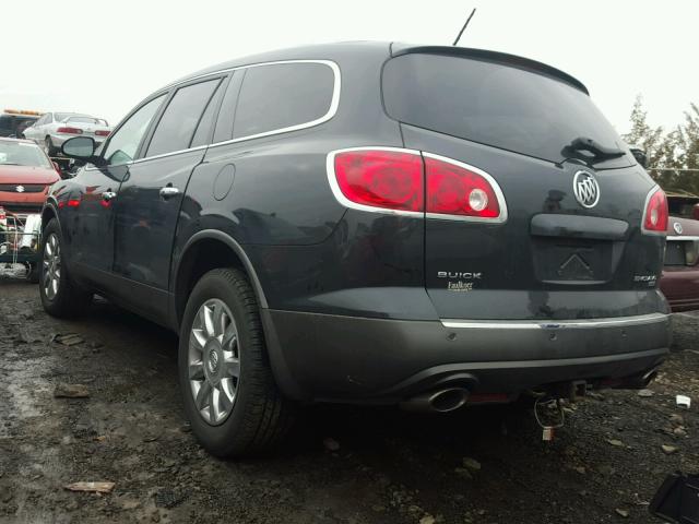 5GAKVBED3BJ275541 - 2011 BUICK ENCLAVE CX BLACK photo 3