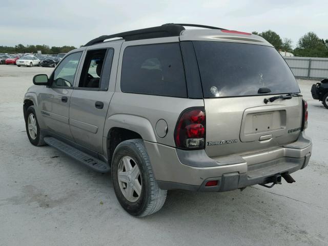 1GNES16S736156432 - 2003 CHEVROLET TRAILBLAZE BEIGE photo 3