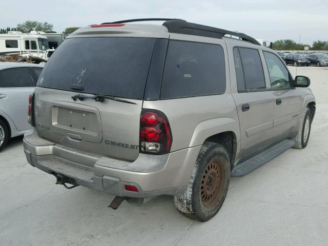 1GNES16S736156432 - 2003 CHEVROLET TRAILBLAZE BEIGE photo 4