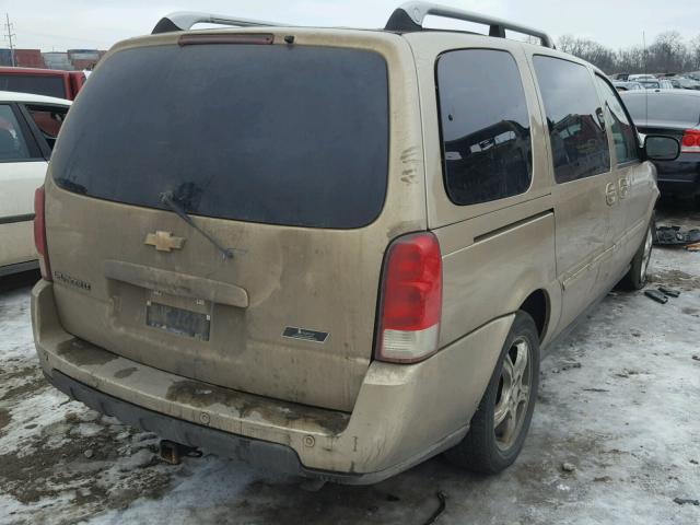 1GNDV33L45D186062 - 2005 CHEVROLET UPLANDER L TAN photo 4