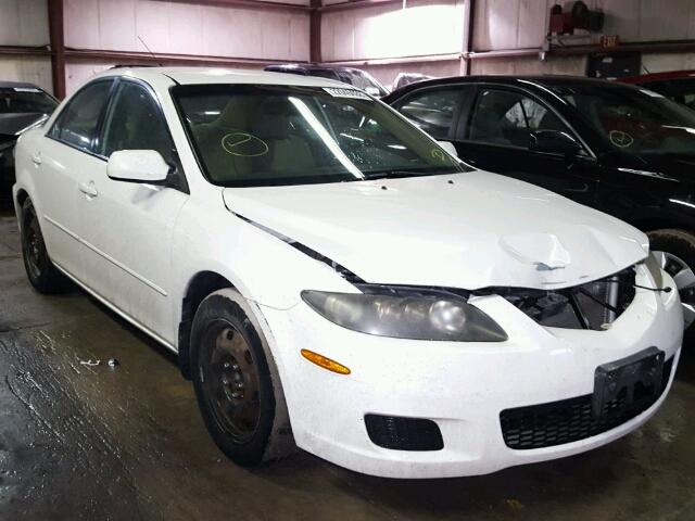 1YVFP80C665M65239 - 2006 MAZDA 6 I WHITE photo 1