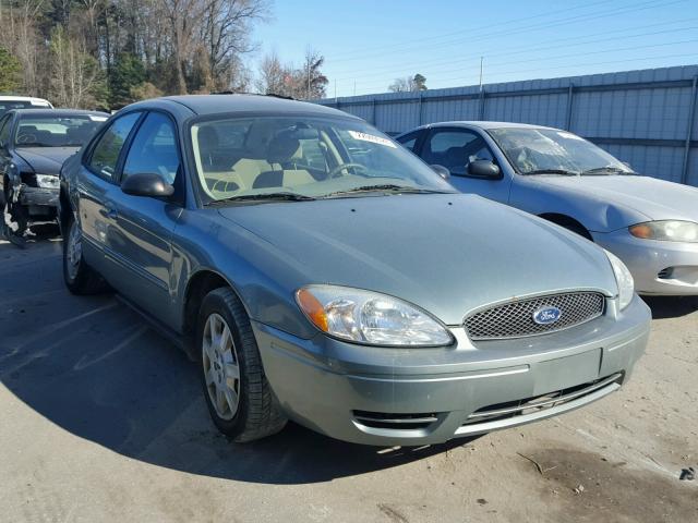 1FAFP53U37A100475 - 2007 FORD TAURUS SE GREEN photo 1