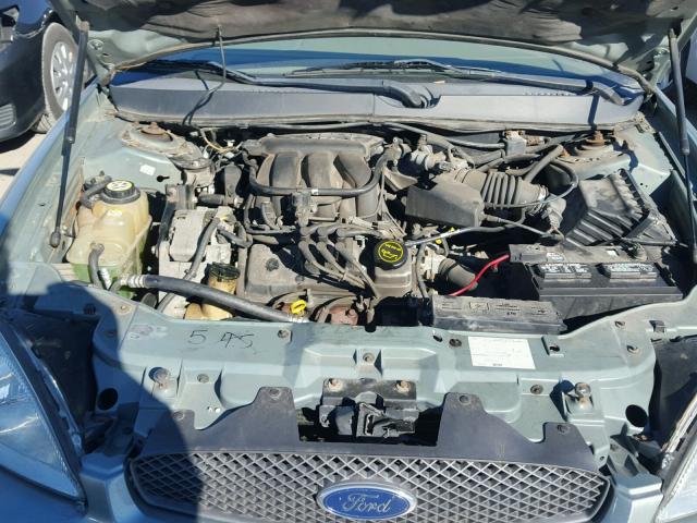 1FAFP53U37A100475 - 2007 FORD TAURUS SE GREEN photo 7