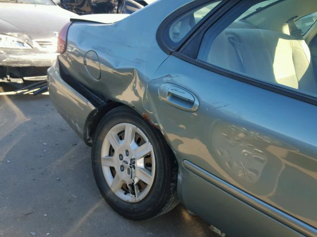 1FAFP53U37A100475 - 2007 FORD TAURUS SE GREEN photo 9