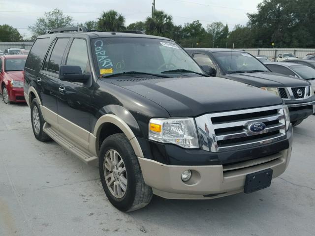 1FMJU1H58AEA76645 - 2010 FORD EXPEDITION BLACK photo 1