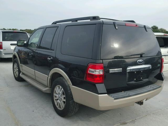 1FMJU1H58AEA76645 - 2010 FORD EXPEDITION BLACK photo 3