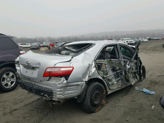 4T1BE46K28U232674 - 2008 TOYOTA CAMRY CE SILVER photo 4