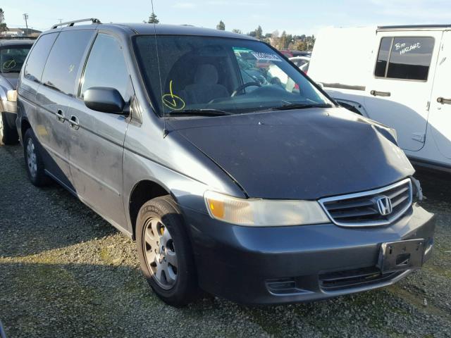 5FNRL18653B058592 - 2003 HONDA ODYSSEY EX BLUE photo 1