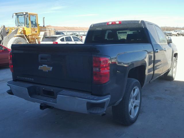 1GCRCPEC6FZ281462 - 2015 CHEVROLET SILVERADO BLACK photo 4