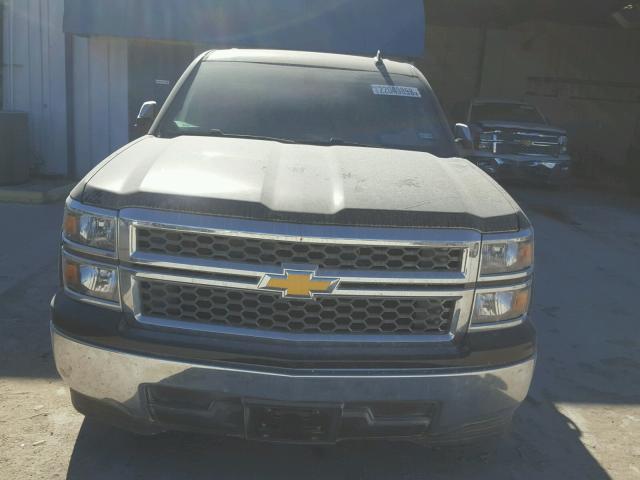 1GCRCPEC6FZ281462 - 2015 CHEVROLET SILVERADO BLACK photo 9