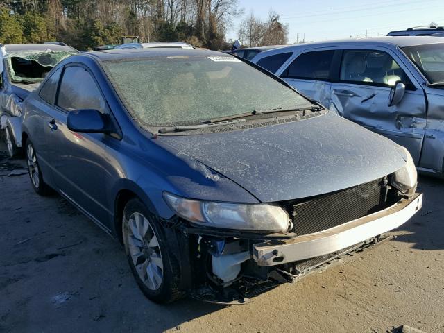 2HGFG12889H504000 - 2009 HONDA CIVIC EX Mavi foto 1