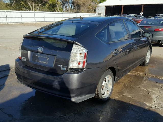 JTDKB20U473210241 - 2007 TOYOTA PRIUS CHARCOAL photo 4