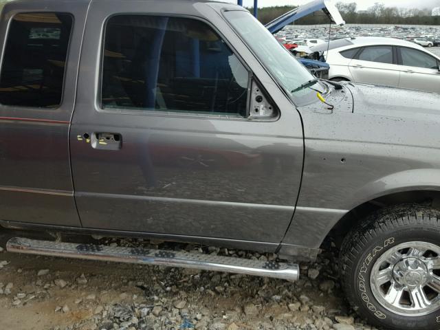 1FTYR44U67PA87241 - 2007 FORD RANGER SUP GRAY photo 9