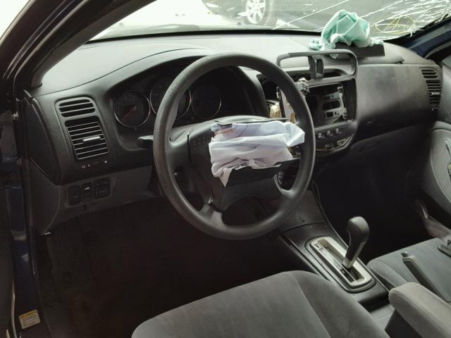 2HGES26874H514178 - 2004 HONDA CIVIC EX ლურჯი ფოტო 9