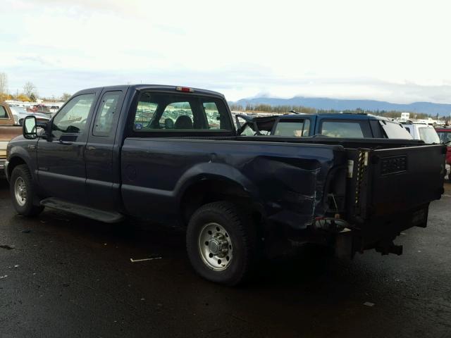 1FTNX20F01EC13584 - 2001 FORD F250 SUPER BLUE photo 3