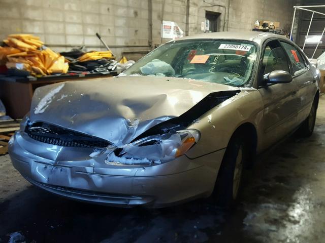 1FAFP55263A208613 - 2003 FORD TAURUS SES SILVER photo 2