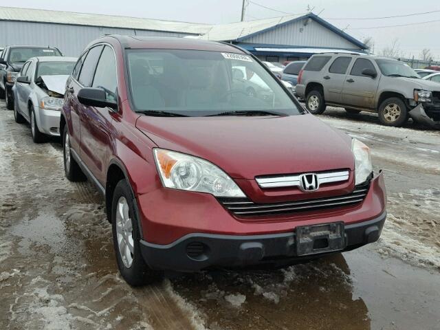 3CZRE48539G700081 - 2009 HONDA CR-V EX MAROON photo 1