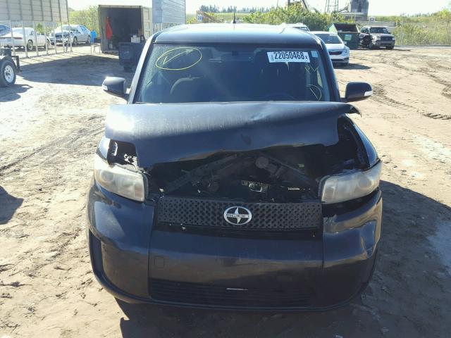 JTLZE4FE5A1108939 - 2010 TOYOTA SCION XB BLACK photo 9