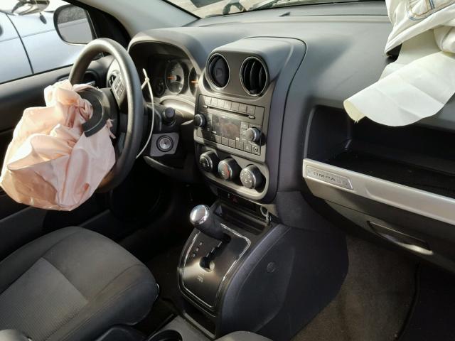 1C4NJDBB9GD712809 - 2016 JEEP COMPASS SP BLACK photo 9