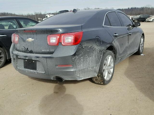 1G11H5SLXEF160224 - 2014 CHEVROLET MALIBU LTZ 灰色 照片 4