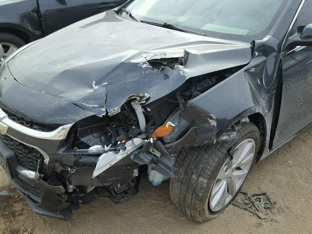 1G11H5SLXEF160224 - 2014 CHEVROLET MALIBU LTZ 灰色 照片 9