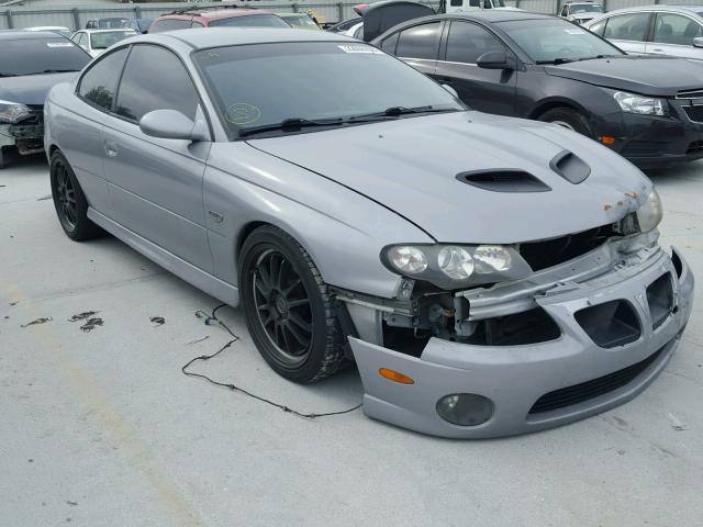 6G2VX12U16L535554 - 2006 PONTIAC GTO GRAY photo 1