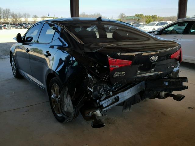 5XXGN4A74DG147316 - 2013 KIA OPTIMA EX BLACK photo 3